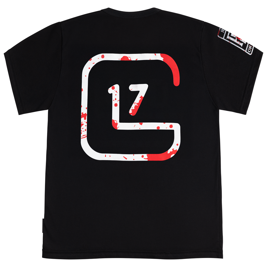 Polera LOUD Negro Sangre