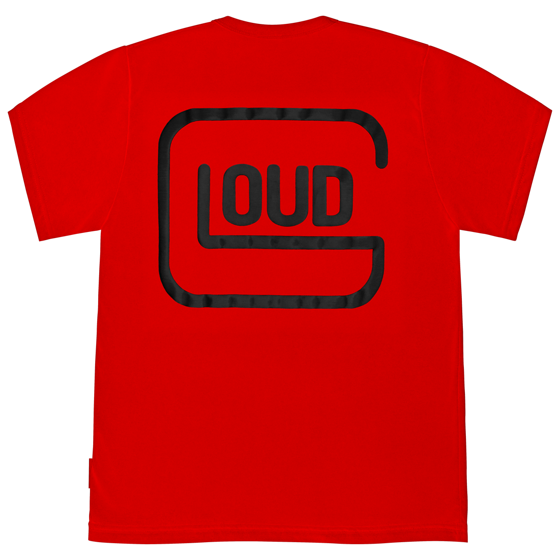 Polera LOUD Rojo Negro