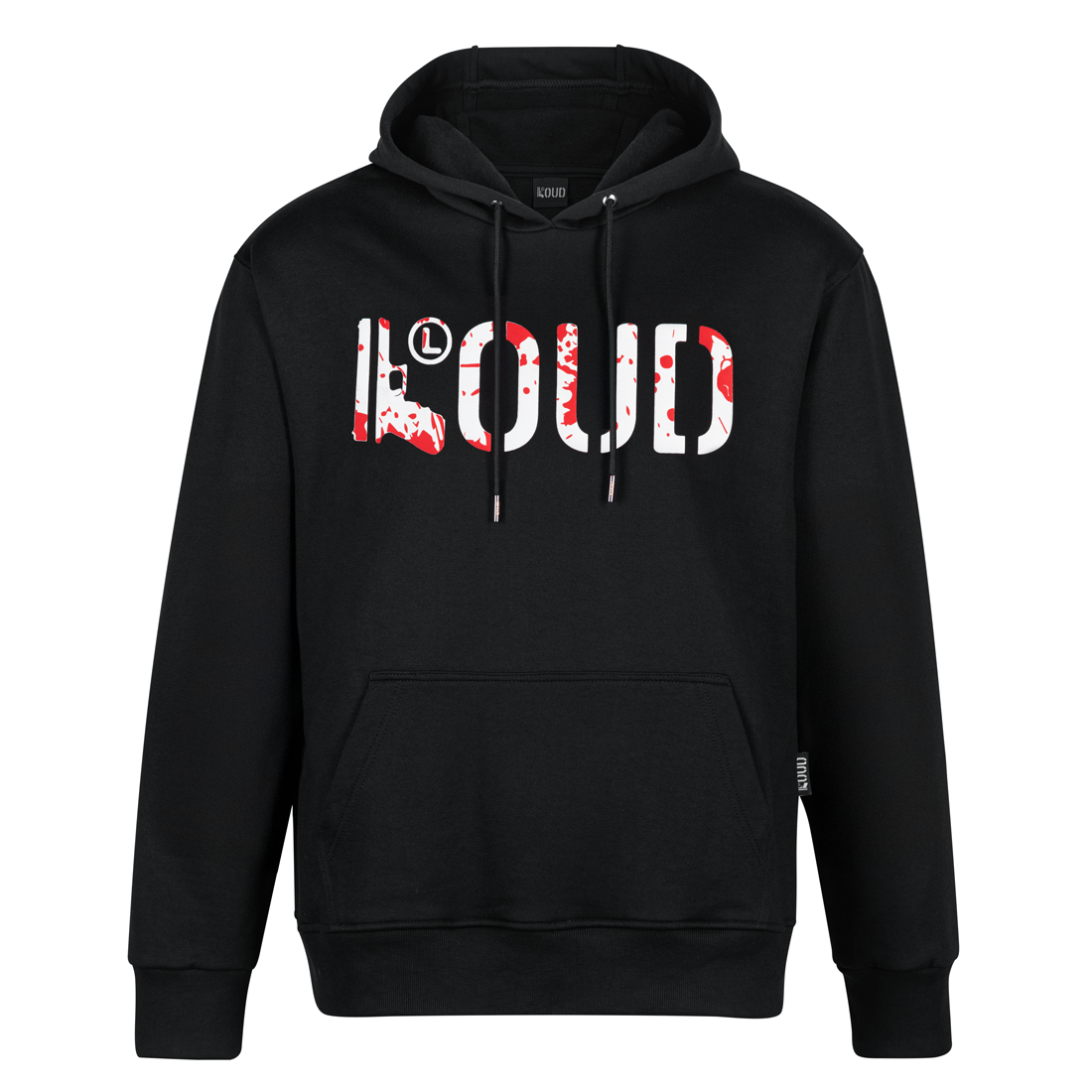 Poleron LOUD Negro Sangre