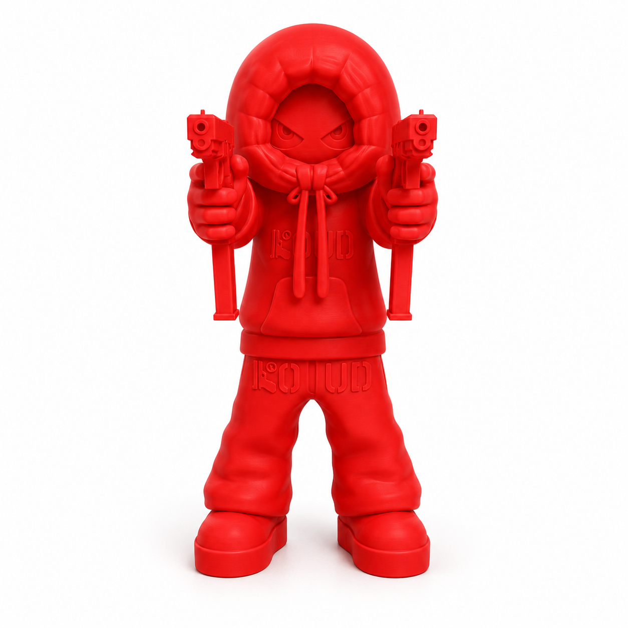 LOUD ART TOY 1.0 IMPRESO 3D RED
