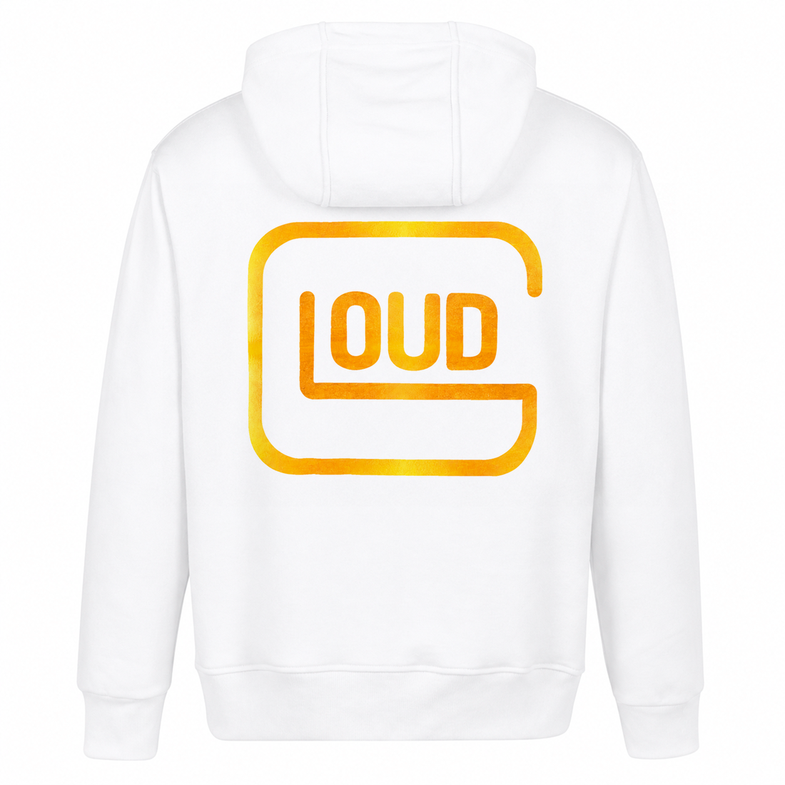 Poleron LOUD Blanco Dorado