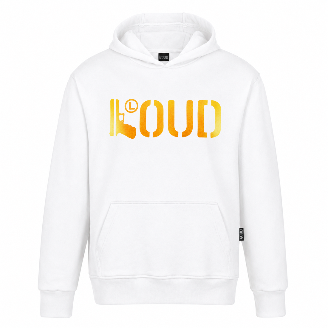 Poleron LOUD Blanco Dorado