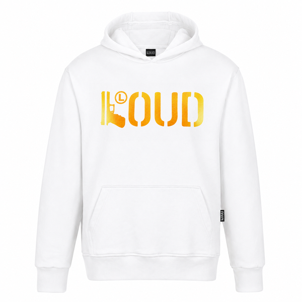 Poleron LOUD Blanco Dorado