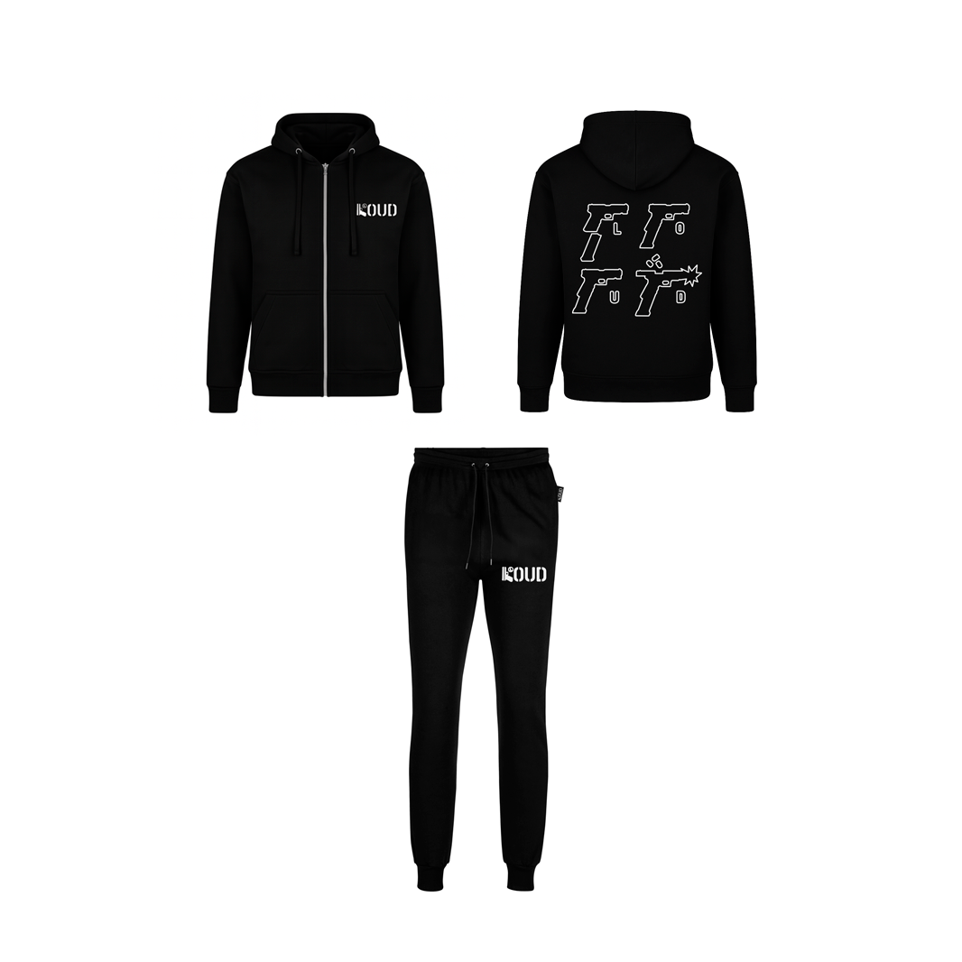 Conjunto LOUD Poleron Con Cierre + Jogger