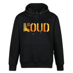 Poleron LOUD Negro Dorado
