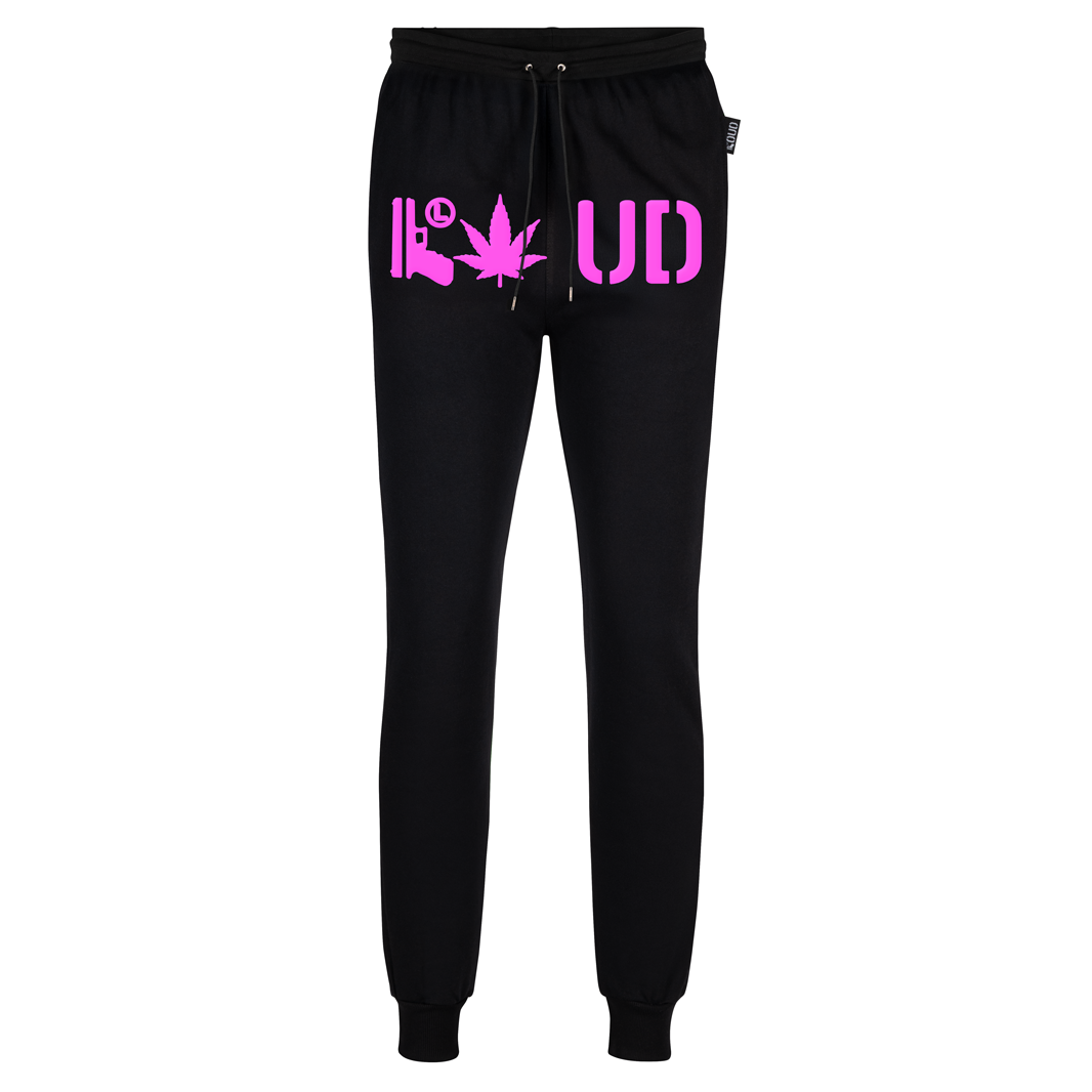 Jogger LOUD Negro Rosa 4:20