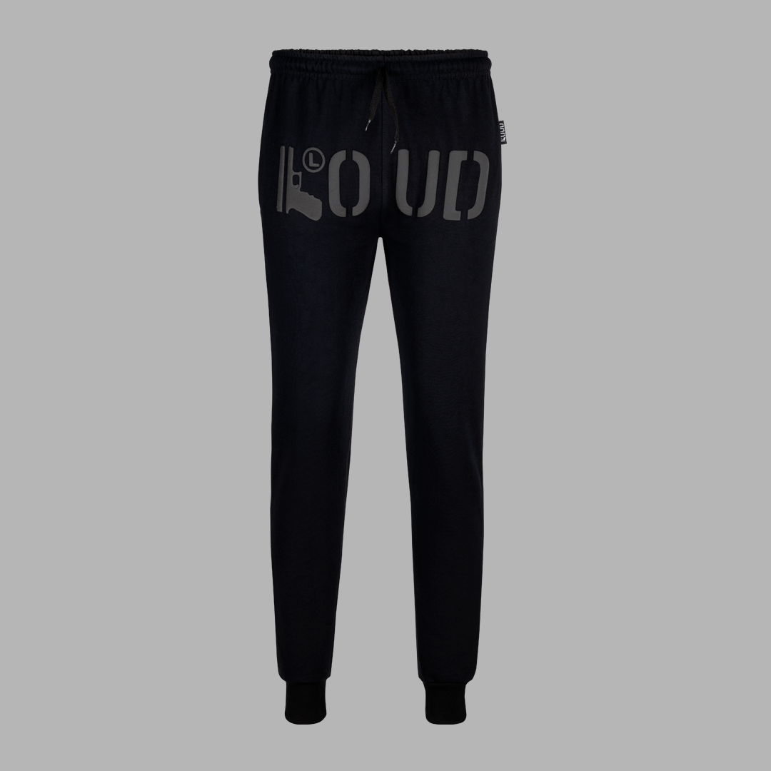 Jogger Loud Glock color negro negro