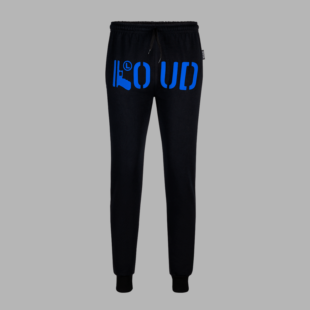 Jogger Loud Glock color negro azul