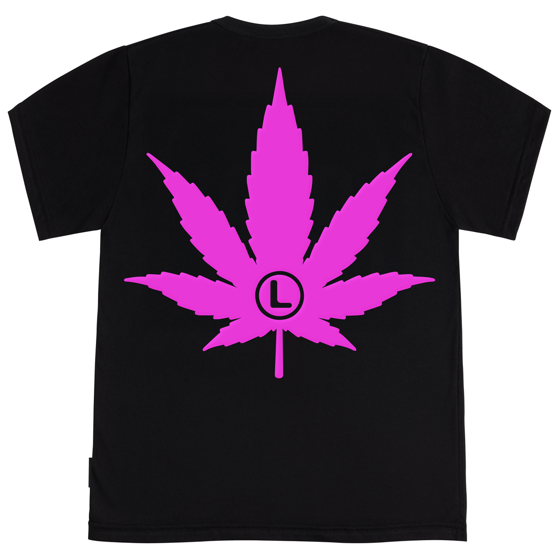 Polera LOUD Negro Rosa 4:20