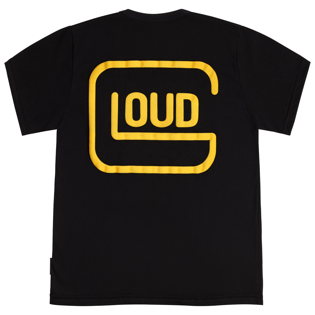 Polera LOUD Negro Amarillo