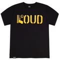 Polera LOUD Negro Amarillo
