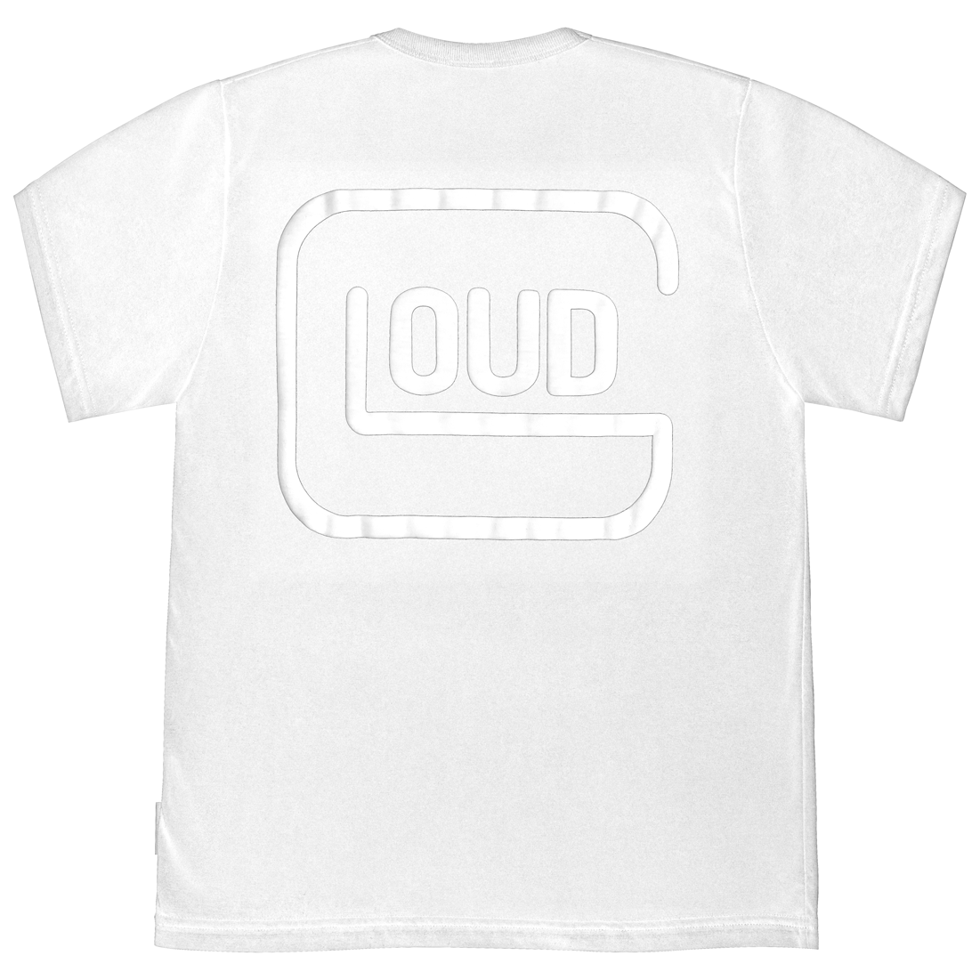 Polera LOUD Blanco Blanco