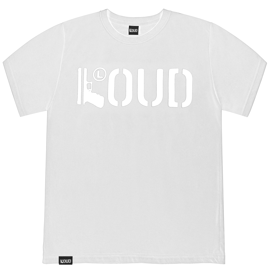 Polera LOUD Blanco Blanco