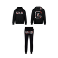 Conjunto LOUD Poleron + Jogger Negro Sangre