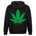 Poleron LOUD Negro Verde 4:20