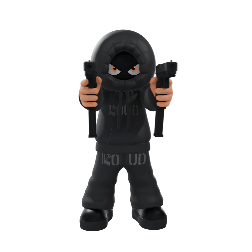 LOUD ART TOY 1.0 IMPRESO 3D
